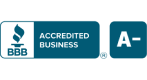 BBB Accredited Business A Rating badge 175x100 1 1